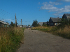Карелия, Белое море пешком, село Поньгома